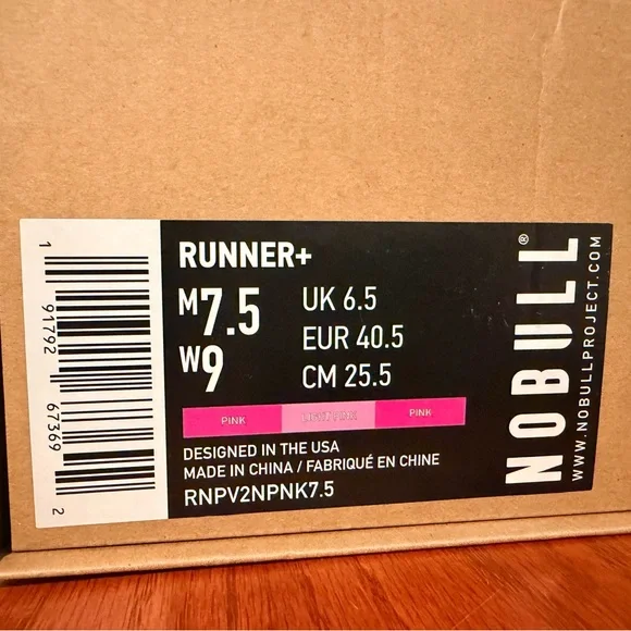 NOBULL Neon Pink Running Shoes - Picture 7 of 8